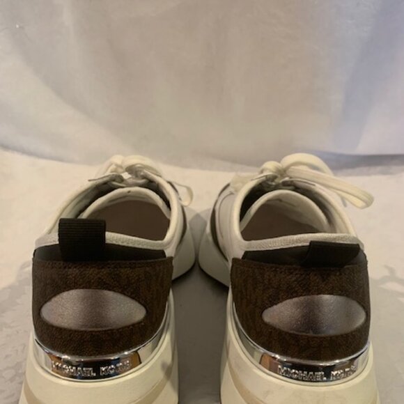 Michael Kors Womens 9.5M MK Logo City Sneakers - Picture 2 of 7